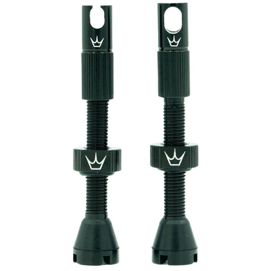 Peaty's Chris King MK2 42mm Tubeless Valves (Black)