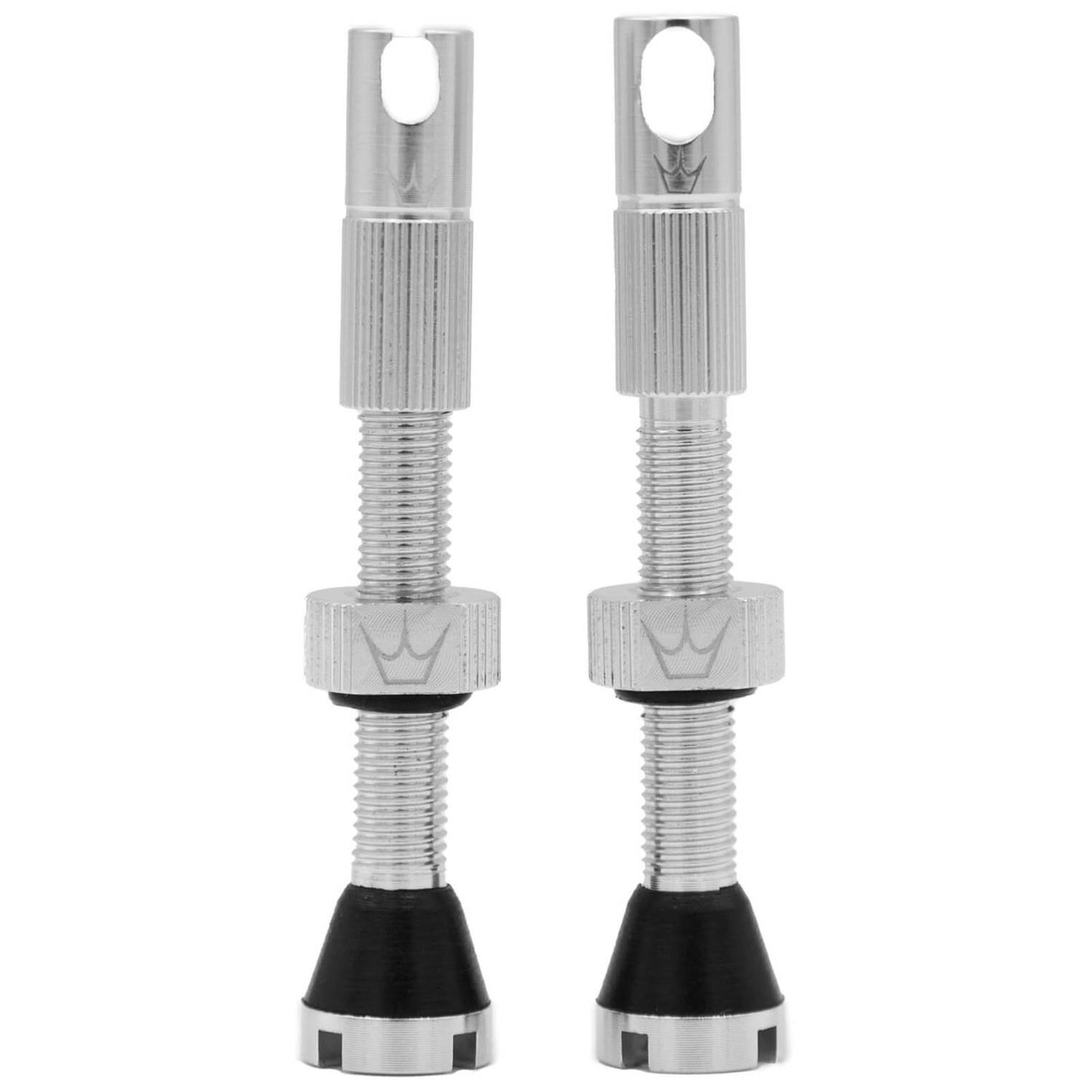 Peaty's Chris King MK2 42mm Tubeless Valves (Silver)