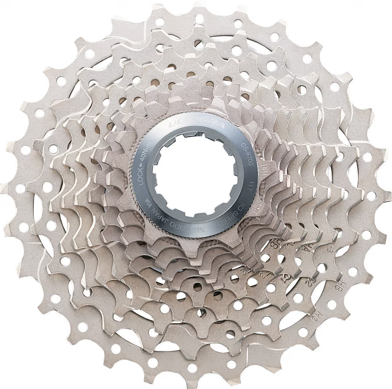 Shimano ULTEGRA CS-6700 11-23T 10速スプロケット Shimano Ultegra CS-6700 10 Speed Cassette (11-23T) – TBS Bike Parts