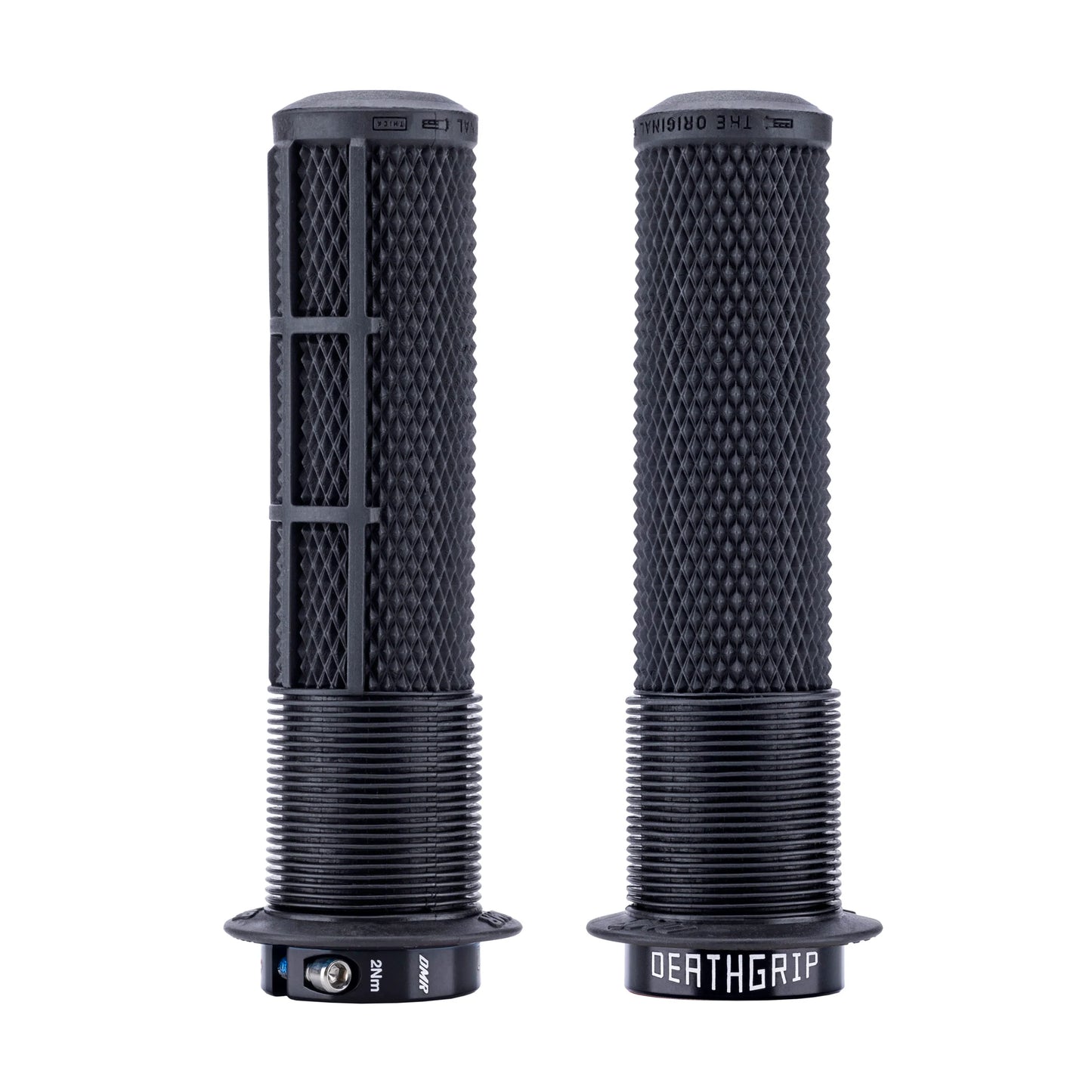 DMR DeathGrip 2 Flanged Thin Lock-On Grips (Black)