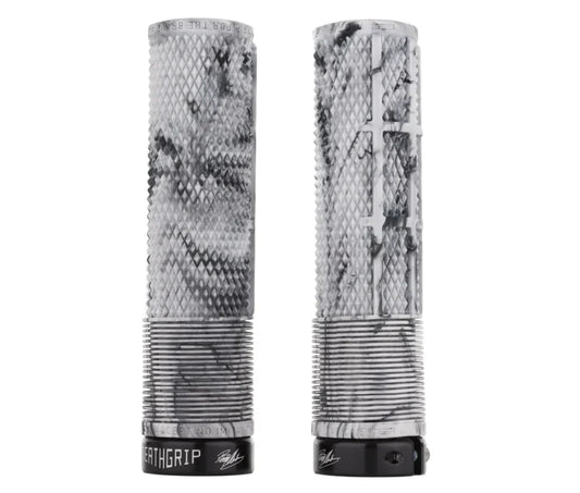 DMR DeathGrip Flangeless Thin Lock-On Grips (Snow Camo)