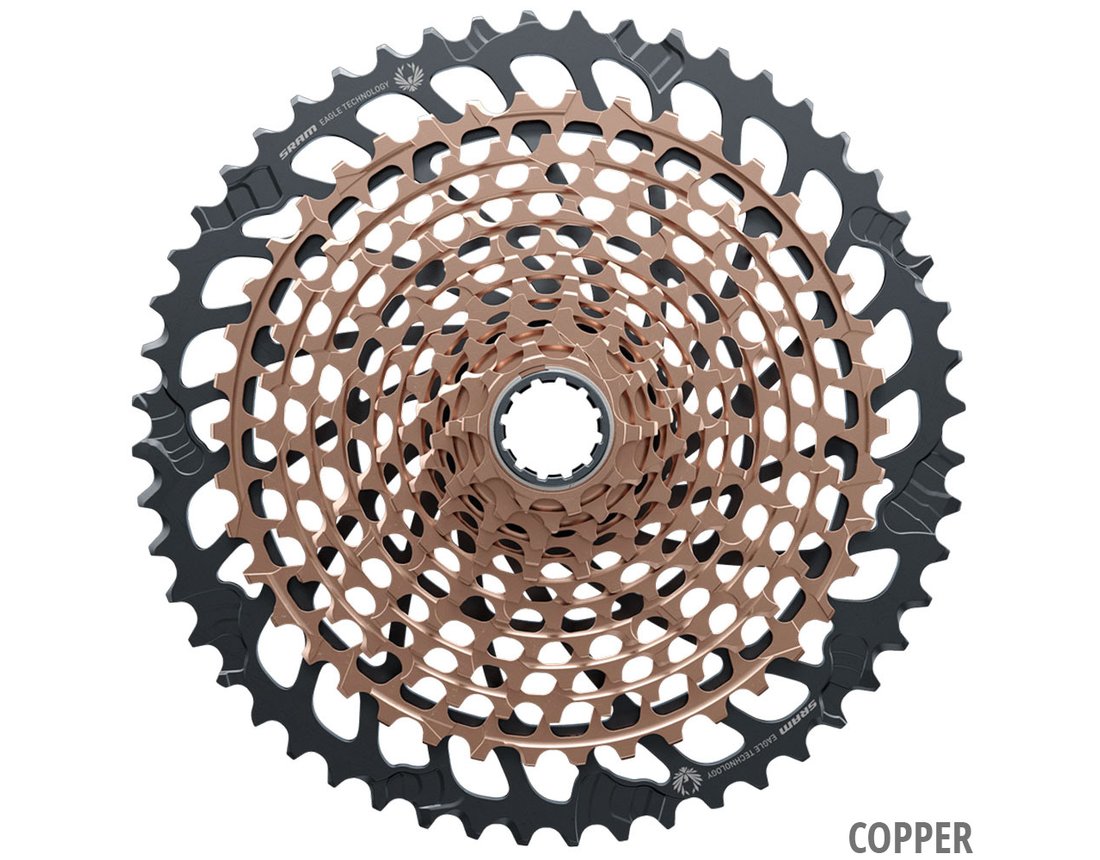 SRAM XG-1299 XX1 Eagle 12 Speed Copper Cassette (10-52T) – TBS