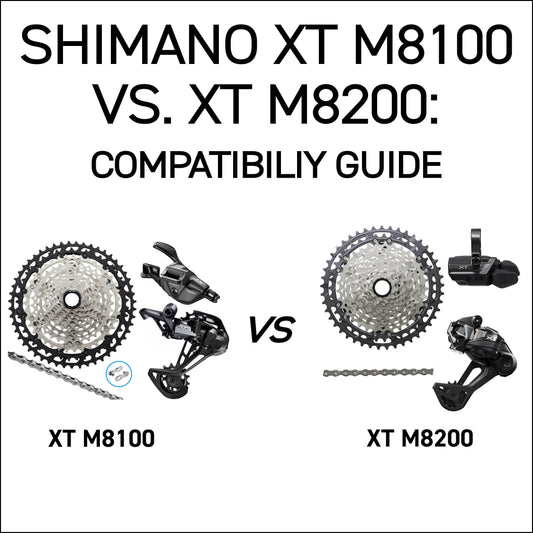 Shimano XT M8100 vs XT M8200: Compatibility Guide