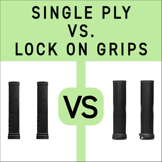 Lock-On Grips vs. Single-Ply Grips: Which is Better for Mountain Biking?