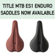 Enduro ES1 Saddles Available from Title MTB