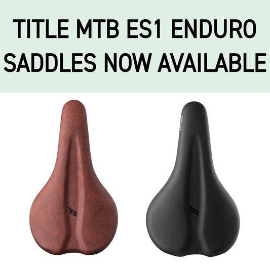 Enduro ES1 Saddles Available from Title MTB