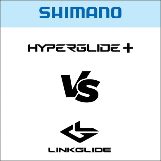 Shimano Hyperglide+ vs. Linkglide