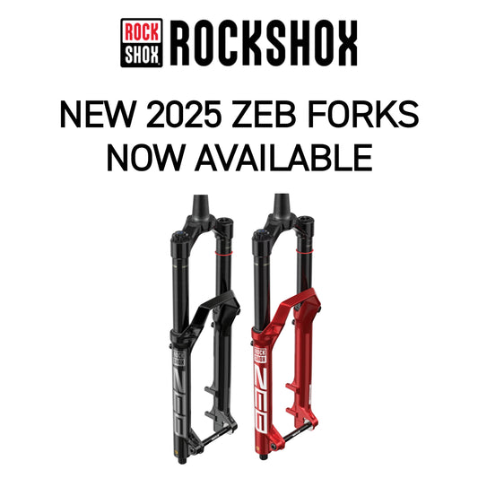 New 2025 Rockshox Zeb Forks Now Available