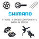 Shimano 11 and 12 Speed Components Back in Stock