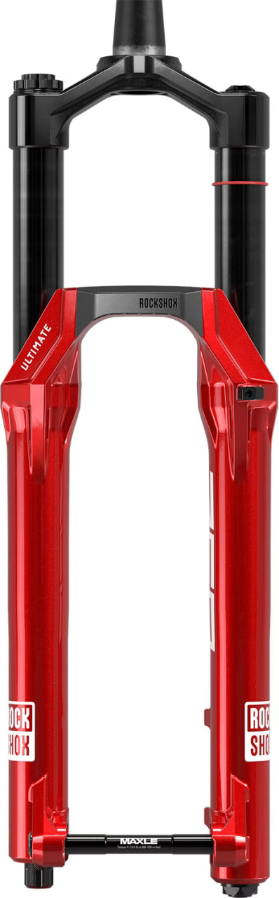 Rockshox ZEB Ultimate (B1) 29" / 44mm Offset  170mm Fork (Red)