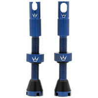 Peaty's Chris King MK2 42mm Tubeless Valves (Navy)