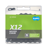 KMC X12 Waxed 12 Speed Chain (Black)