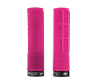 DMR DeathGrip Flangeless Thin Lock-On Grips (Pink)