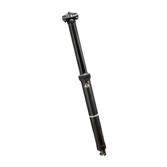 Picture of a black bike shock.