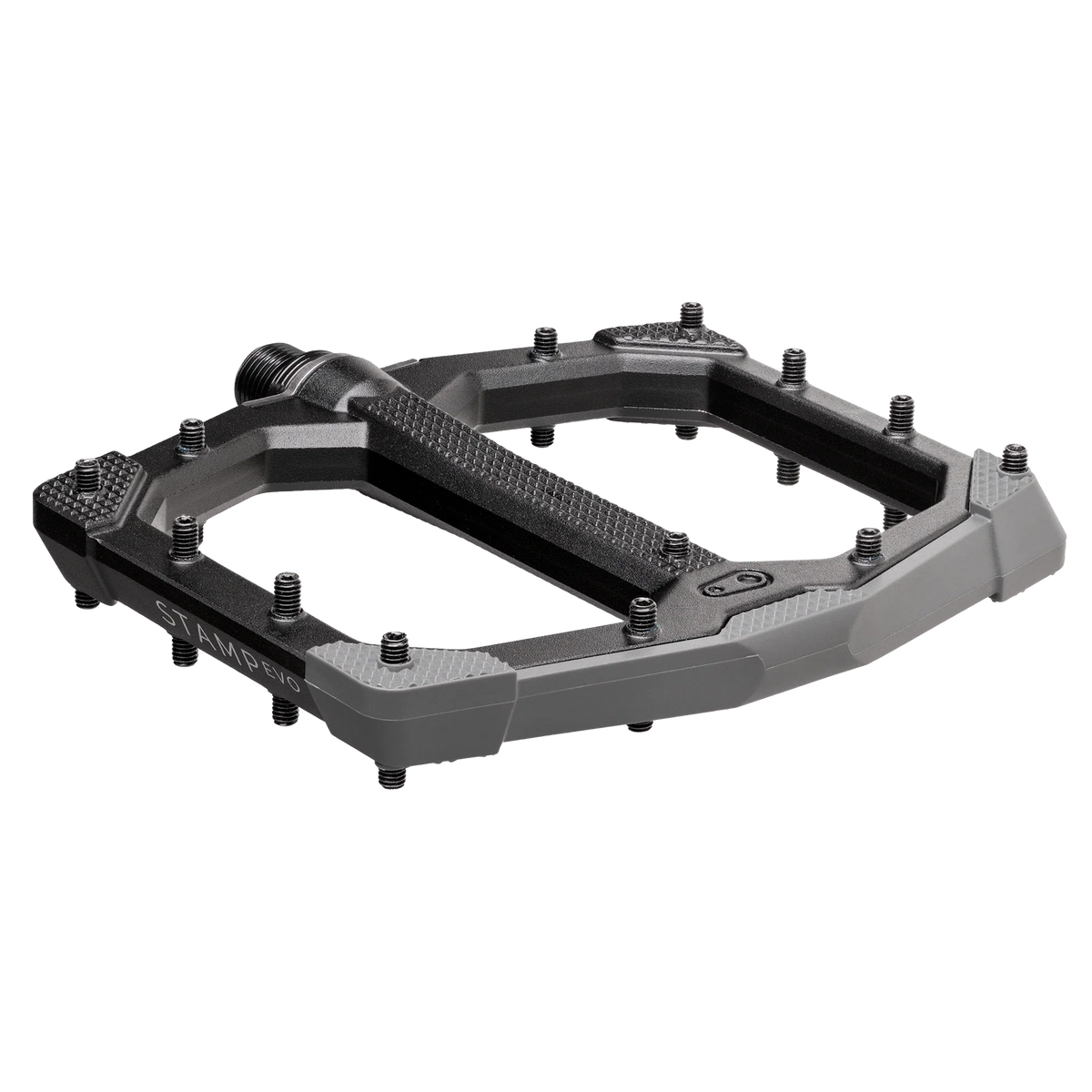 CrankBrother Stamp Evo Black Pedals (Large)