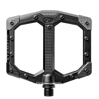 CrankBrother Stamp Evo Black Pedals (Large)