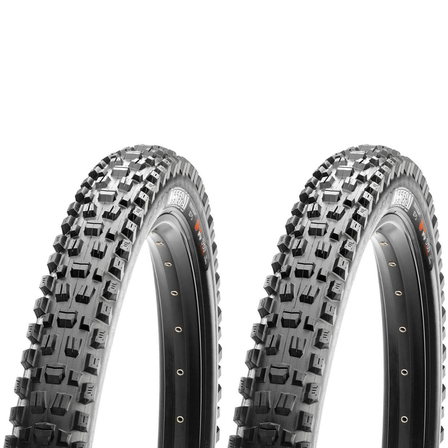 Maxxis Assegai 29" / Assegai 27.5" 3C MaxxGrip DH Casing TR Tires (Mullet Set of 2)