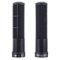 DMR DeathGrip 2 Flangeless Thick Lock-On Grips (Black)