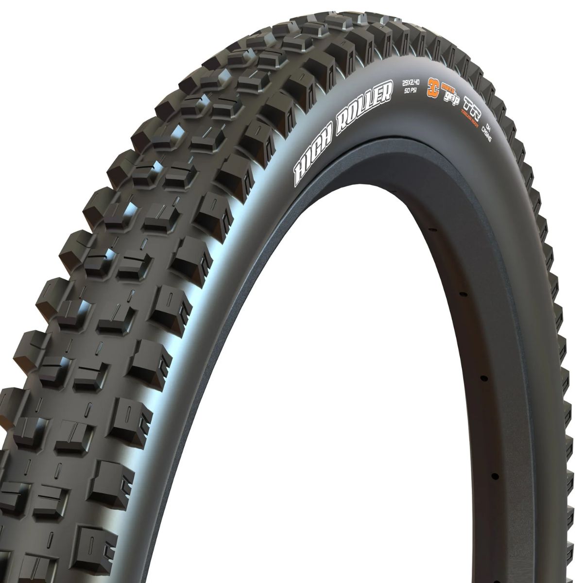 Maxxis High Roller III 27.5 x 2.4" WT 3C MaxxGrip TR DH Casing Tire
