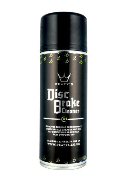 Disc brake cleaner for mountain biking. Suitable for use on callipers, pads and rotors.