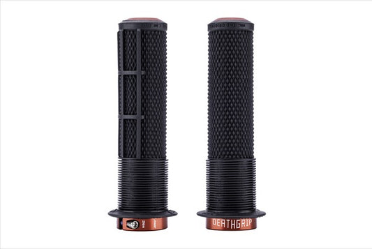DMR DeathGrip 2 Race Edition Flanged Thick Lock-On Grips (Black)
