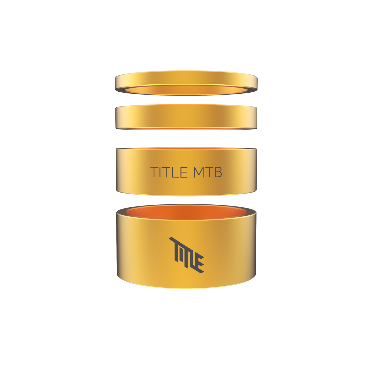 Title Alloy Headset Spacer Kit