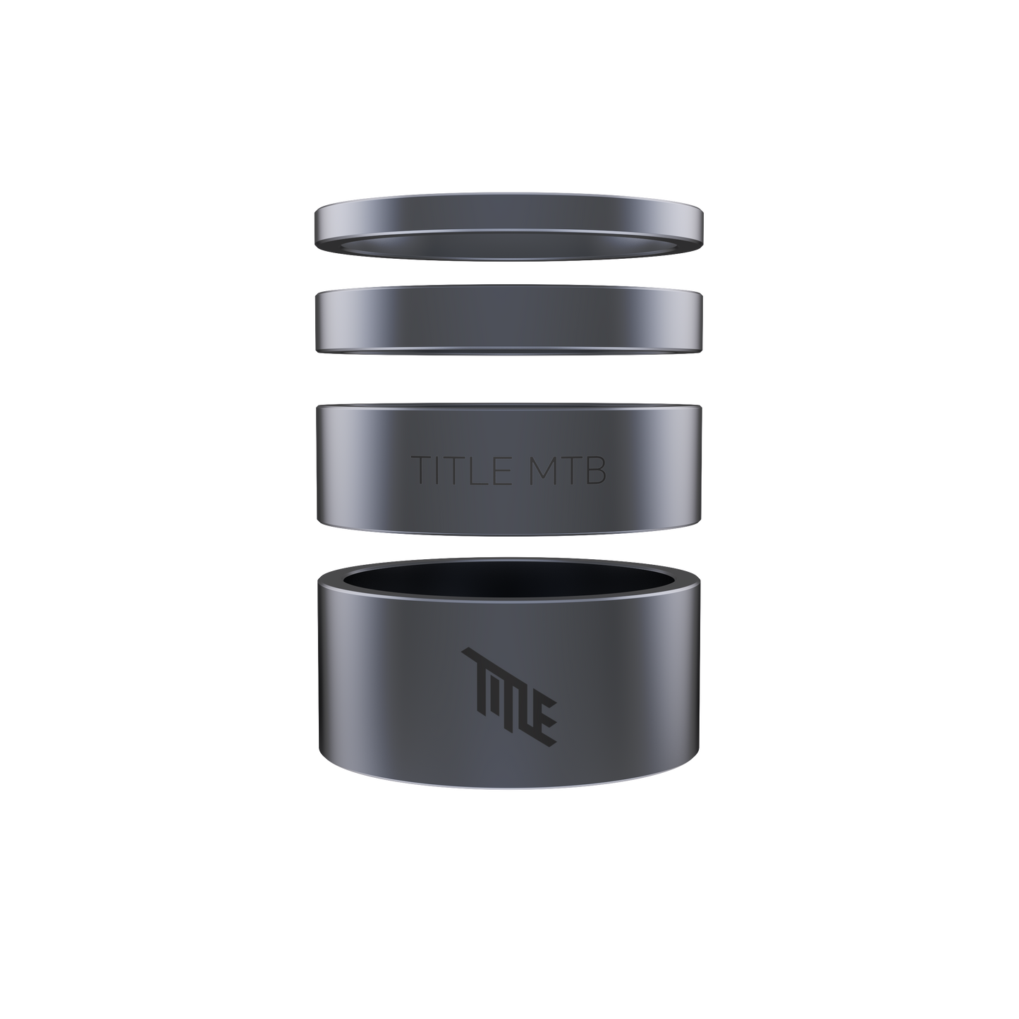 Title Alloy Headset Spacer Kit