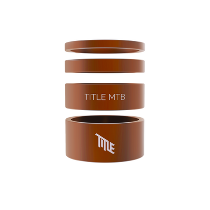Title Alloy Headset Spacer Kit