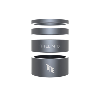 Title Alloy Headset Spacer Kit