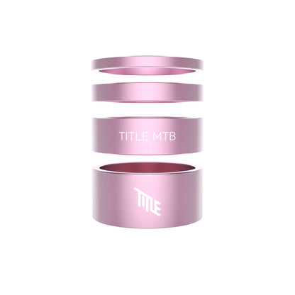 Title Alloy Headset Spacer Kit