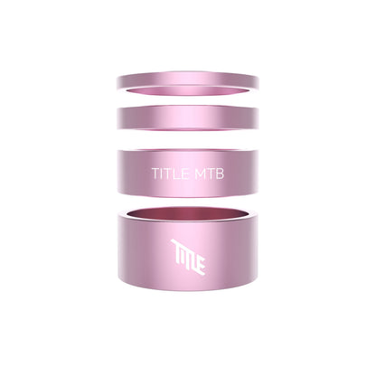 Title Alloy Headset Spacer Kit